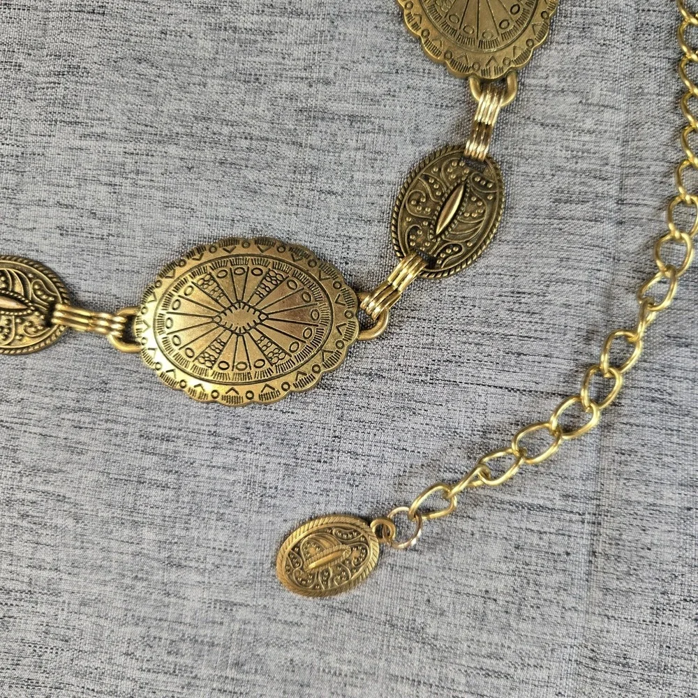 N/A antiqued goldtone